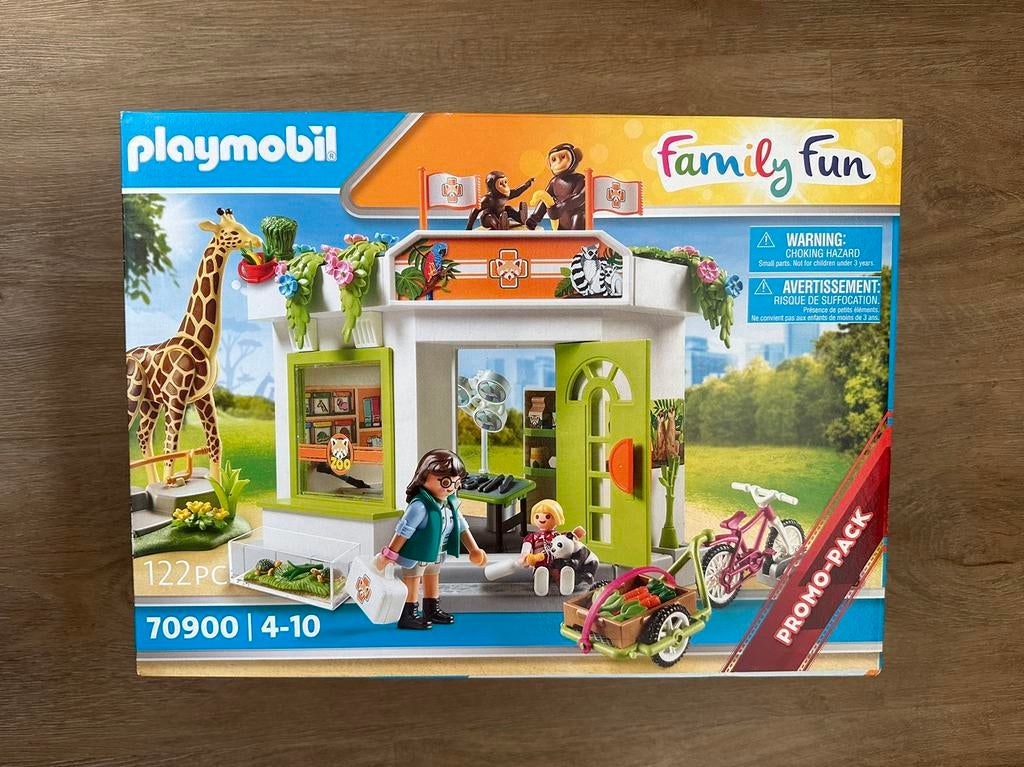 Playmobil 70900 dierenartspraktijk nieuw, Ophalen of Verzenden, Nieuw, Complete set
