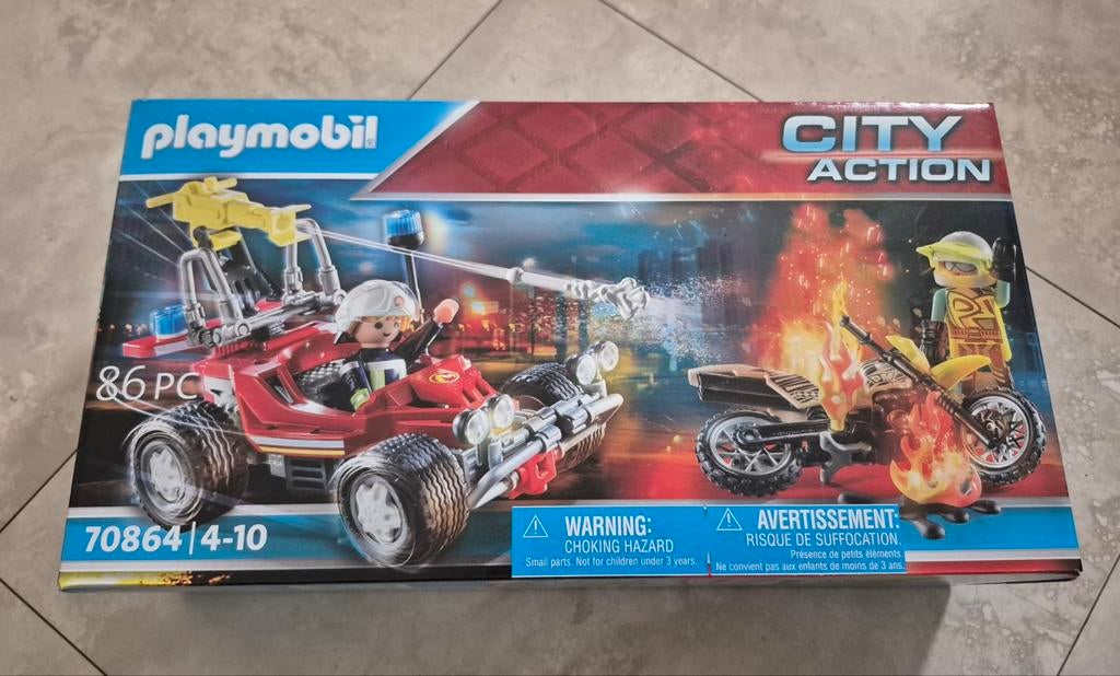 Playmobil city action 70864, Ophalen of Verzenden, Nieuw, Complete set