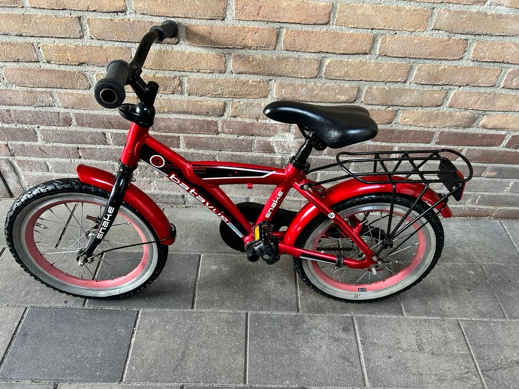 Batavus Snake 16 inch kinderfiets, Ophalen of Verzenden, Gebruikt, 16 tot 20 inch
