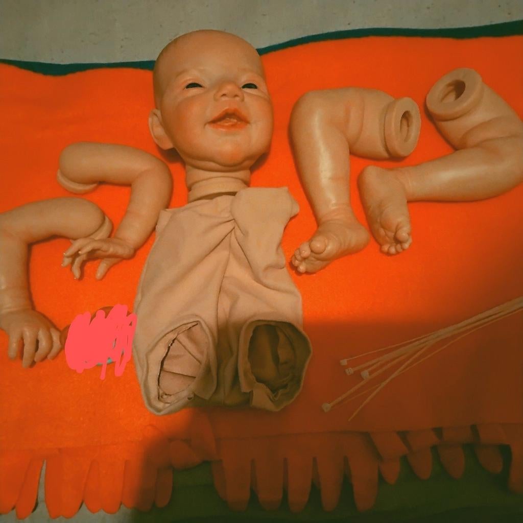 Reborn kitje, Verzamelen, Poppen, Ophalen of Verzenden, Pop