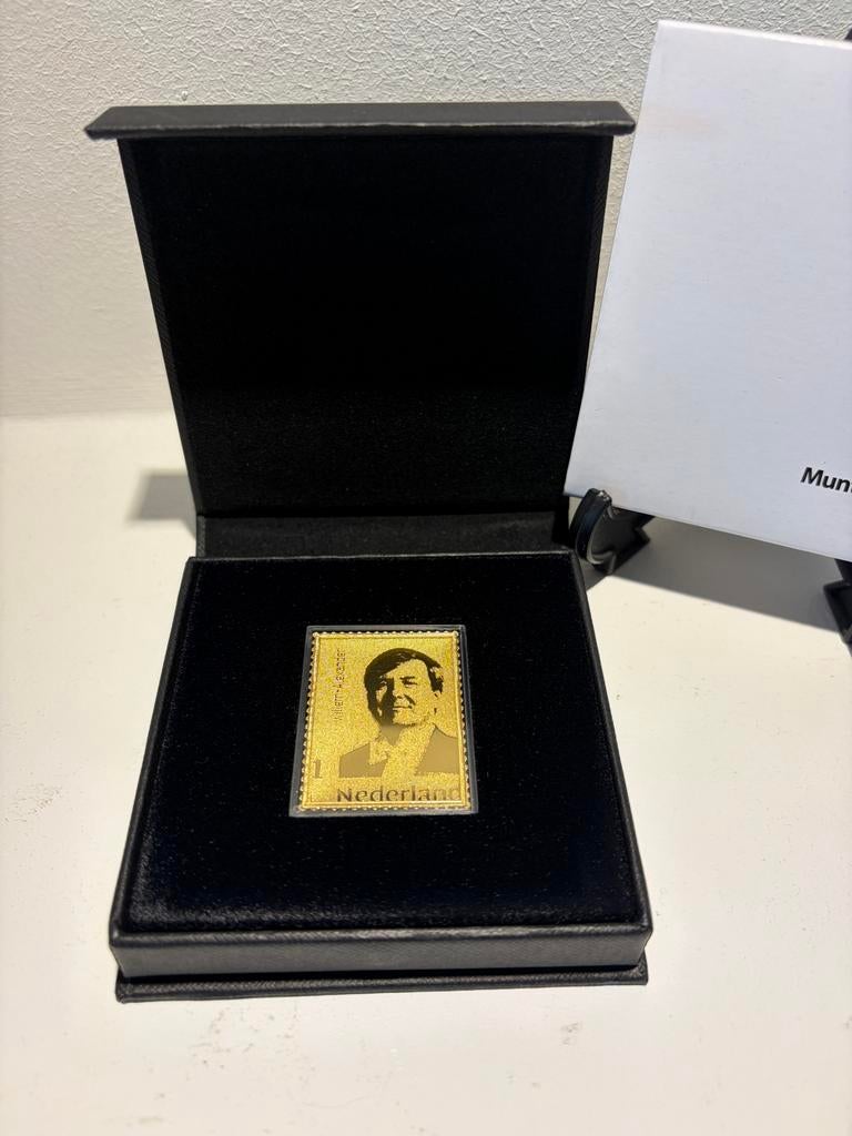 Gouden Postzegel Willem-Alexander Munt Online, Verzenden, Na 1940, Postfris