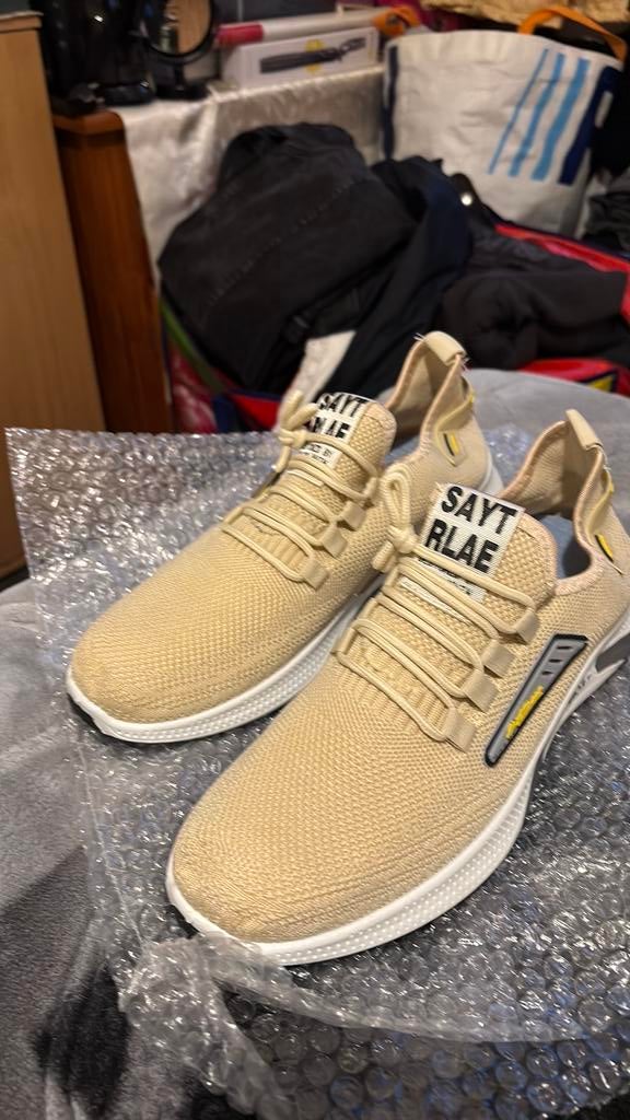 Beige heren sportschoenen, Overige kleuren, Sportschoenen, Nieuw, Ophalen of Verzenden