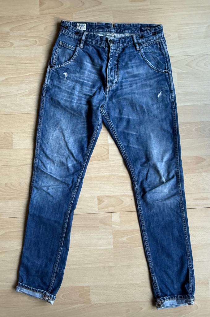 Scotch & Soda Brewer jeans | 29/32, Blauw, W32 (confectie 46) of kleiner, Ophalen of Verzenden, Gedragen