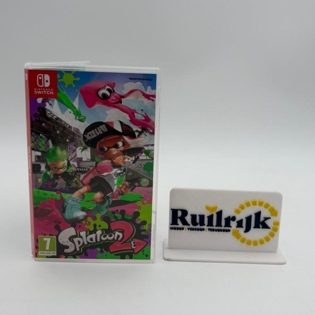Splatoon 2 - Nintendo Switch game, Ruilrijk, Zo goed als nieuw, Info@ruilrijk.nl, Neerstraat 60, 6041 KD Roermond