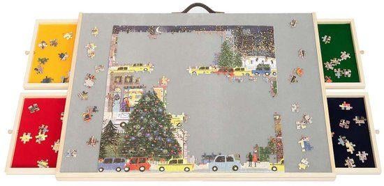 Feel Home Puzzelbord Luxury Met opbergsysteem, Ophalen of Verzenden, Minder dan 500 stukjes, Nieuw