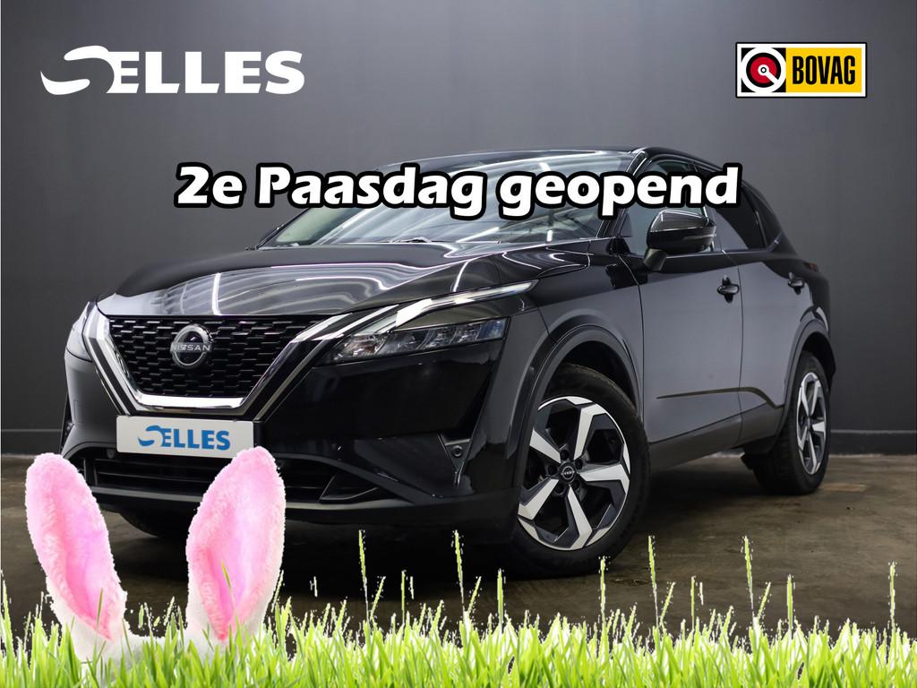 Nissan QASHQAI 1.3 MHEV Xtronic N-Connecta Stoel-/stuur verw, Auto's, Nissan, Bedrijf, Te koop, Qashqai, 360° camera, ABS, Achteruitrijcamera