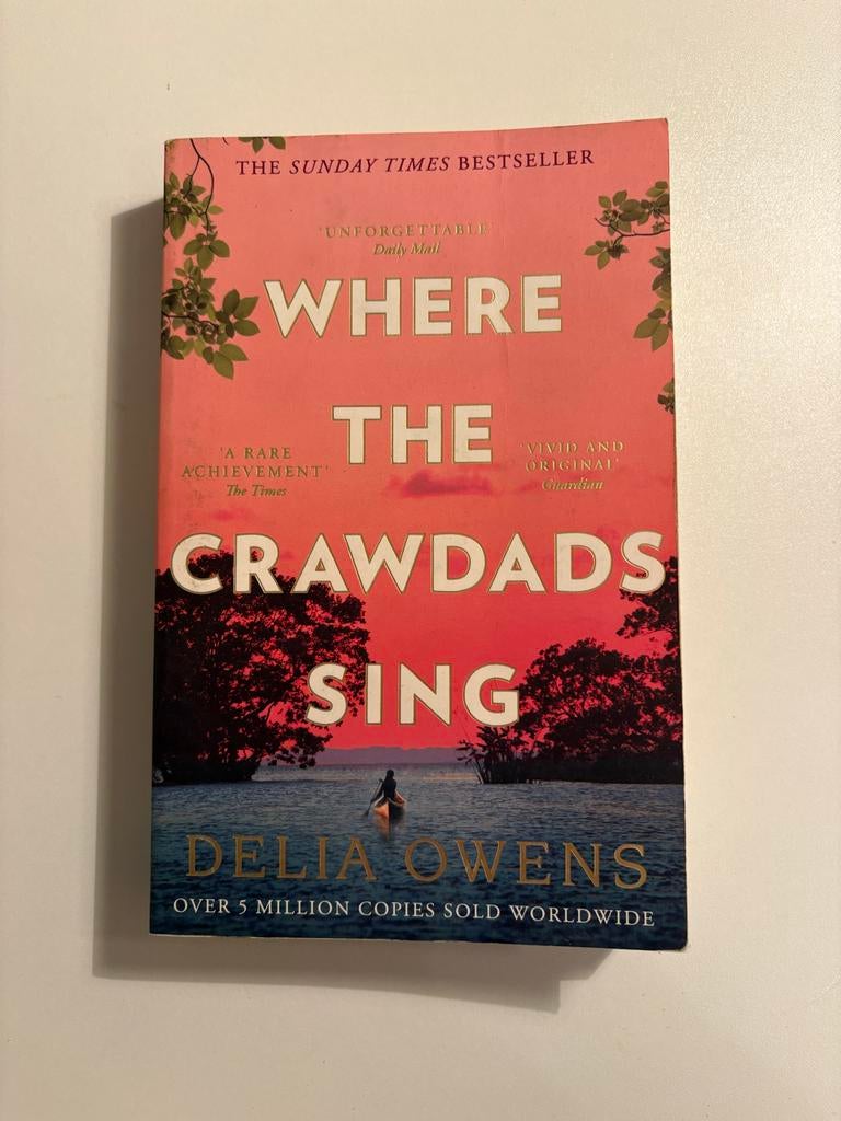 Where the Crawdads Sing - D. Owens TWEEDE BOEK 50% KORTING!!, Boeken, Ophalen of Verzenden, Zo goed als nieuw, Wereld overig