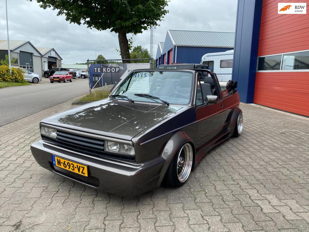 Volkswagen GOLF 1 Cabriolet, Auto's, Voorwielaandrijving, Zwart, 4 cilinders, Bedrijf