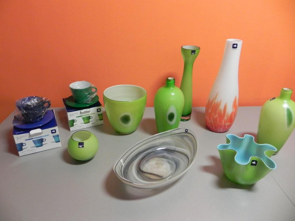 leonardo van alles wat - opruiming, Overige kleuren, Ophalen of Verzenden, Minder dan 50 cm, Glas