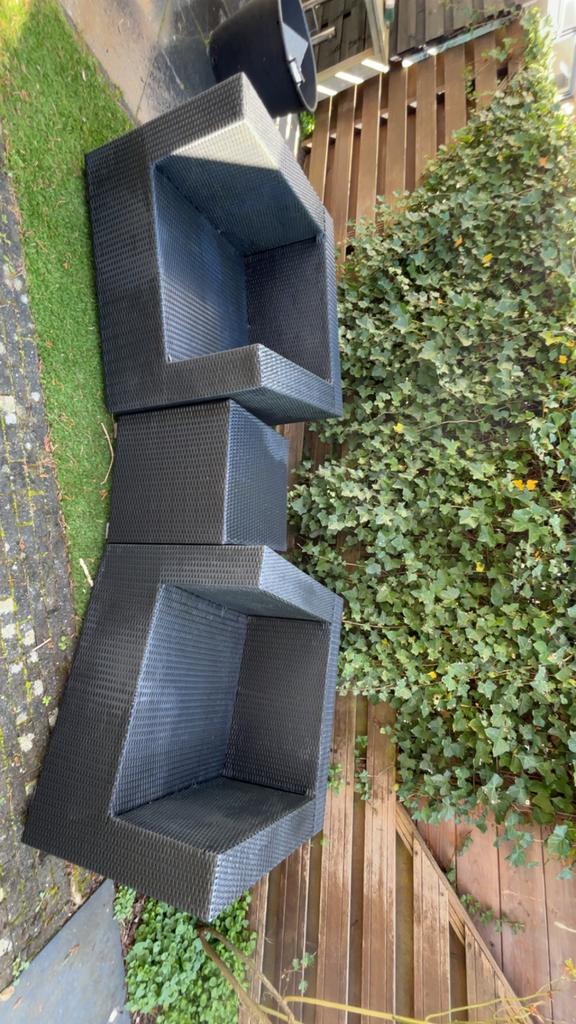 Bellagio tuinstoelen set, Ophalen, Gebruikt, Wicker