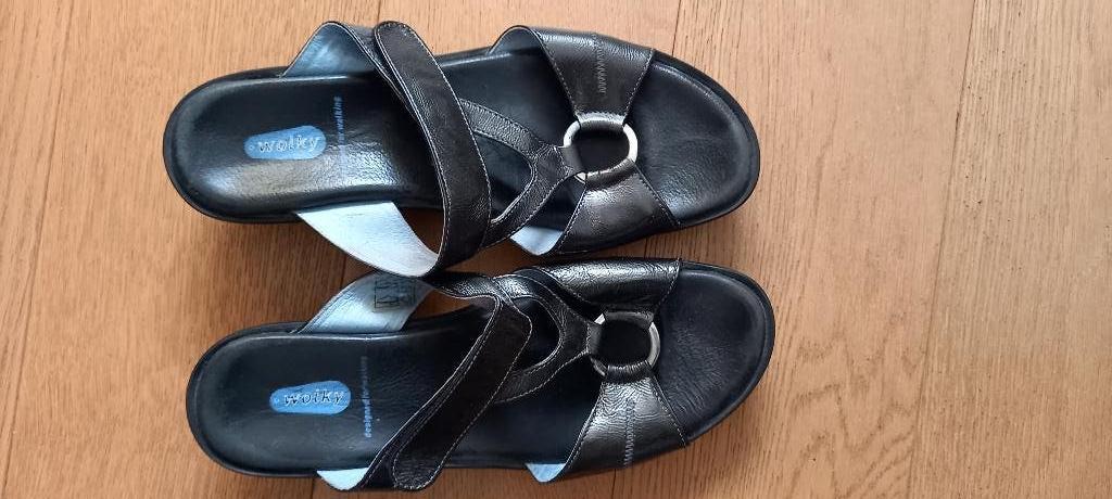 WOLKY SLIPPERS MAAT 41., Slippers, Zwart, WOLKY., Ophalen of Verzenden