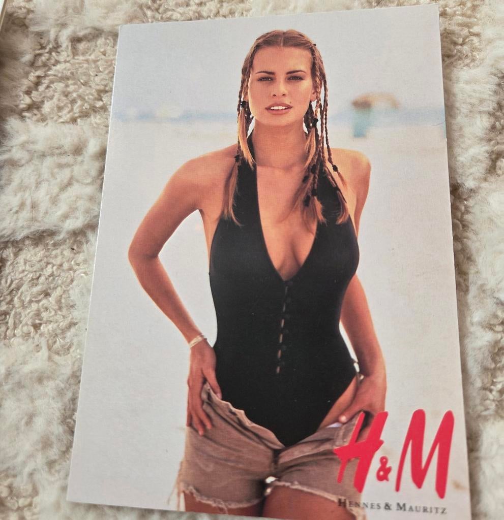 Sexy model in badpak - H&M, Verzenden, Ongelopen, Overige thema's