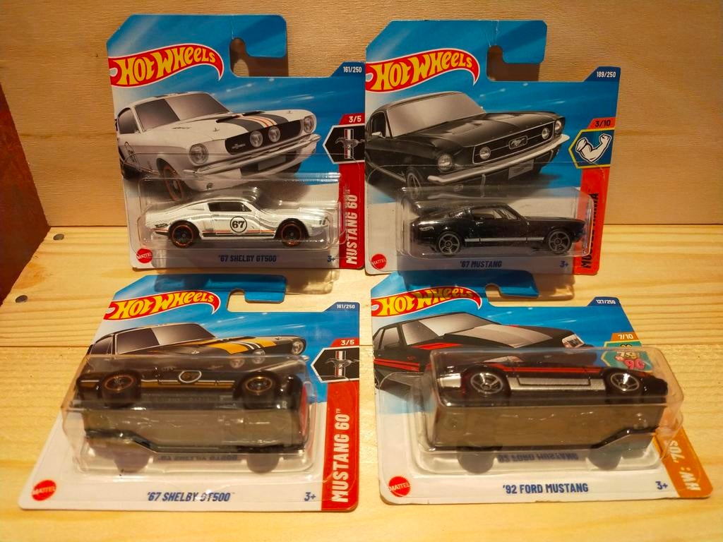 Hot Wheels Ford Mustang Collectie - Diverse Modellen, Ophalen of Verzenden, Nieuw, Auto, Overige merken