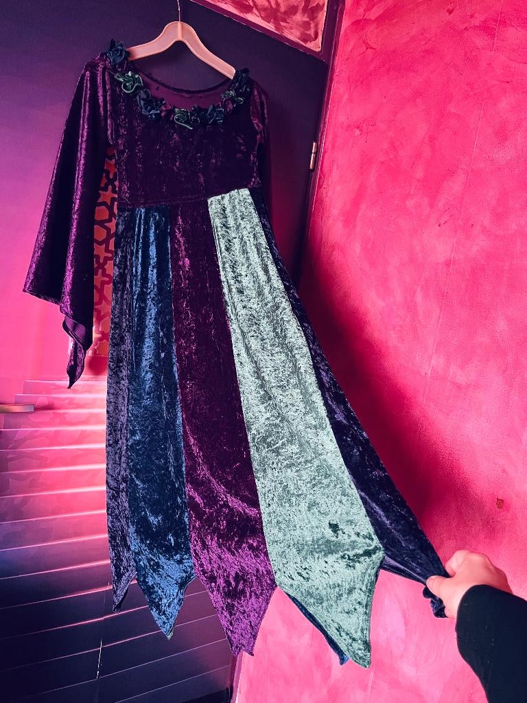 Handmade Fairy jurk van Fevelina Productions 36/38 nu 34,99€, Overige kleuren, Ophalen of Verzenden, Zo goed als nieuw, Maat 36 (S)