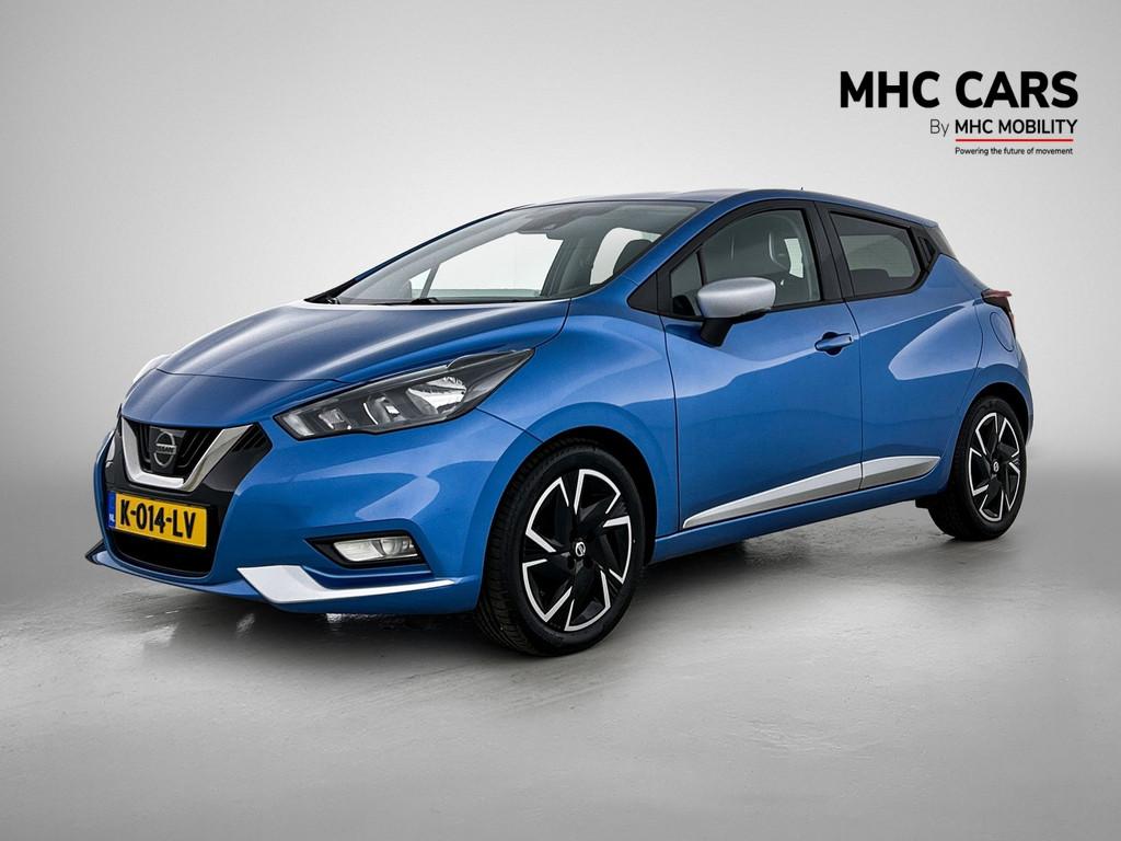 Nissan Micra 1.0 IG-T N-Design | CONNECT PACK | Cruise, Stof, Blauw, Origineel Nederlands, 92 pk