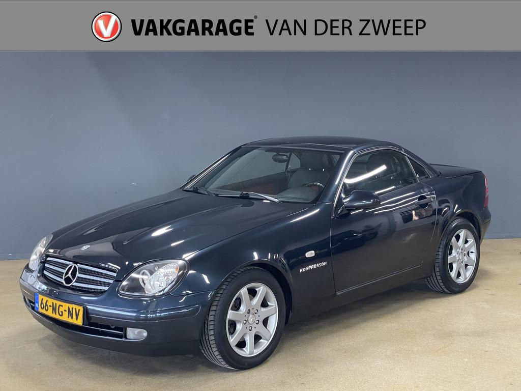 Mercedes-Benz SLK 230 K. (bj 1998, automaat), Achterwielaandrijving, 194 pk, Cabriolet, Blauw