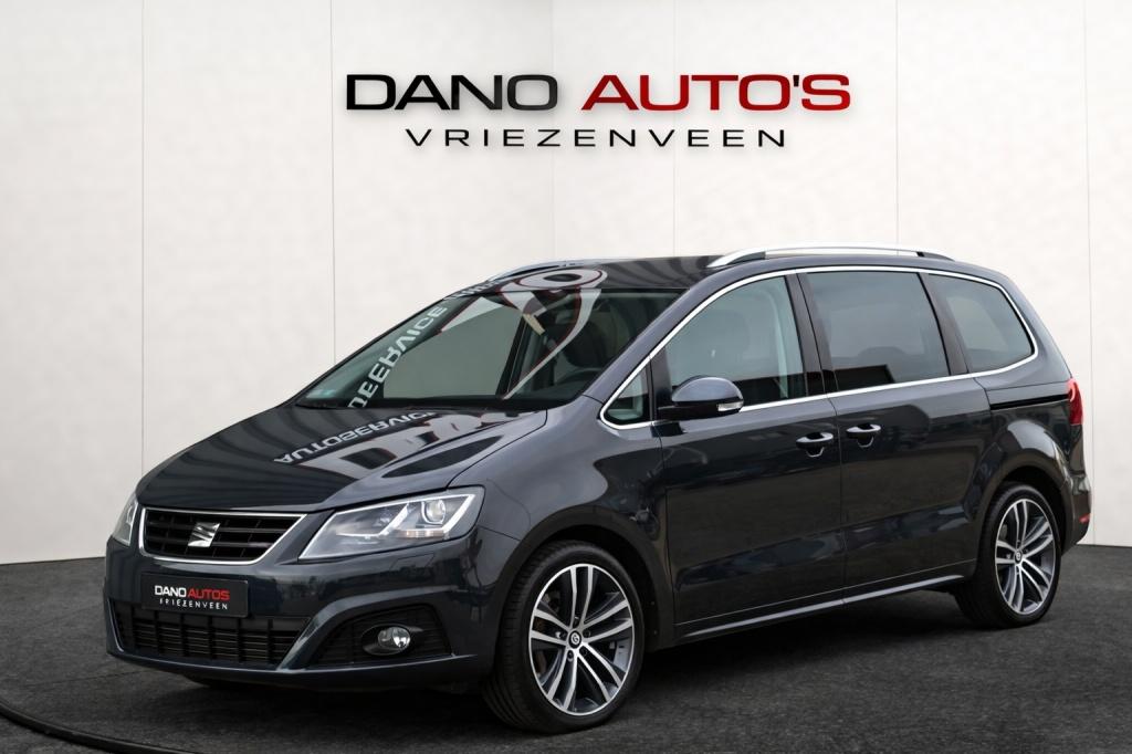 SEAT Alhambra 1.4 TSI FR Camera/Navi/LED/18'' inch/7-persoon, 4 cilinders, 150 pk, 1655 kg, 7 stoelen