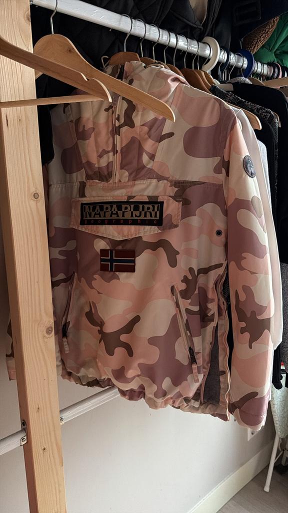 Napapijri jas S, Ophalen of Verzenden, Gedragen, Maat 36 (S), Roze