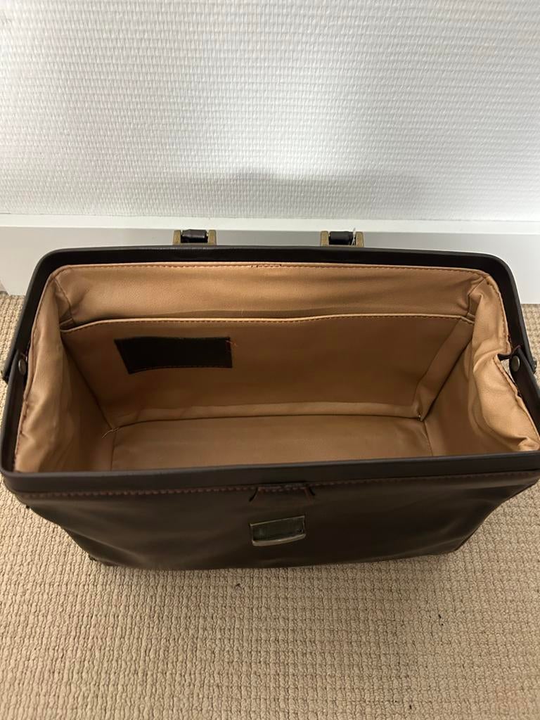 Leren bruine dokterstas, Overige merken, Bruin, Nieuw, Ophalen of Verzenden