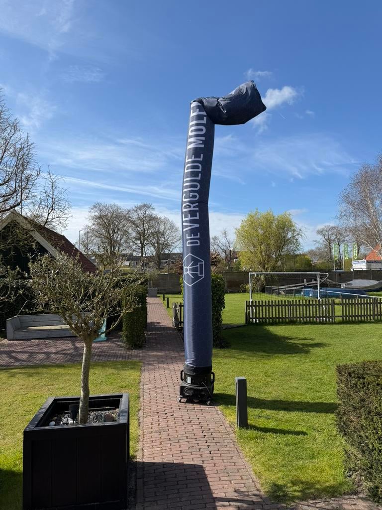 Reclame luchtzuil, slechts enkele malen gebruikt., Ophalen, Zo goed als nieuw