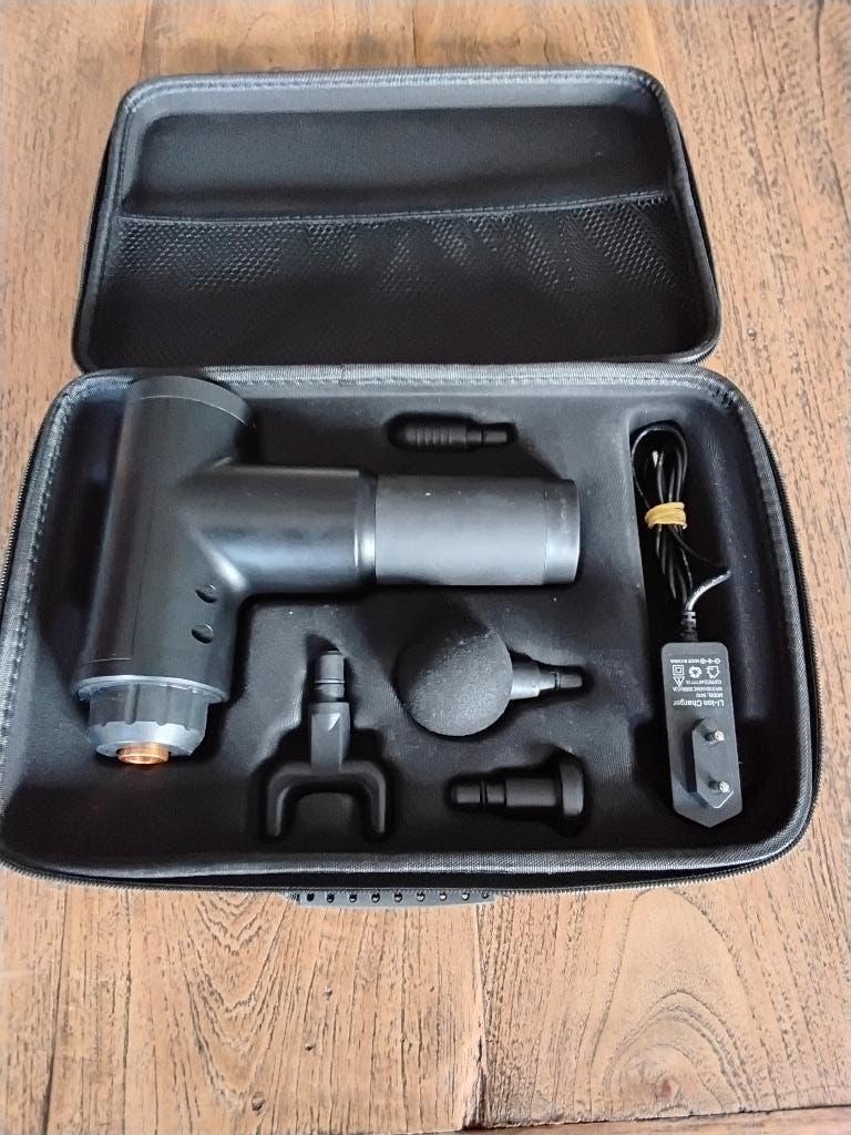 Massage gun Palm Wood., Ophalen of Verzenden, Zo goed als nieuw, Apparaat