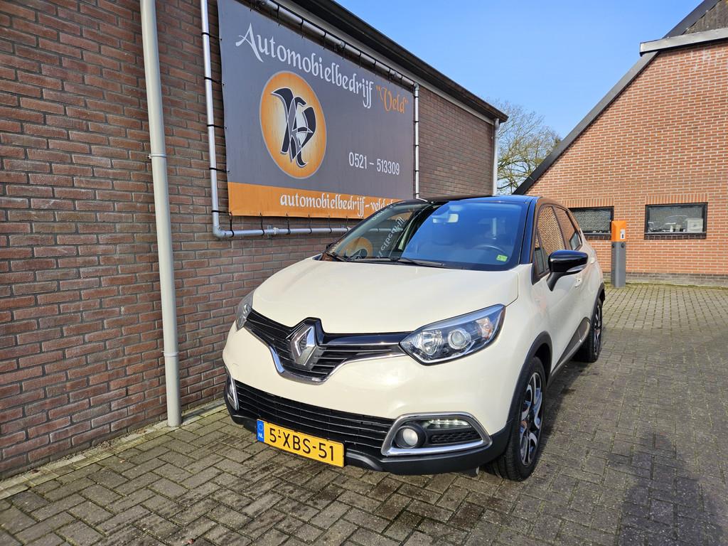 Renault Captur 0.9 TCe Dynamique (bj 2014), Voorwielaandrijving, Stof, Gebruikt, Origineel Nederlands