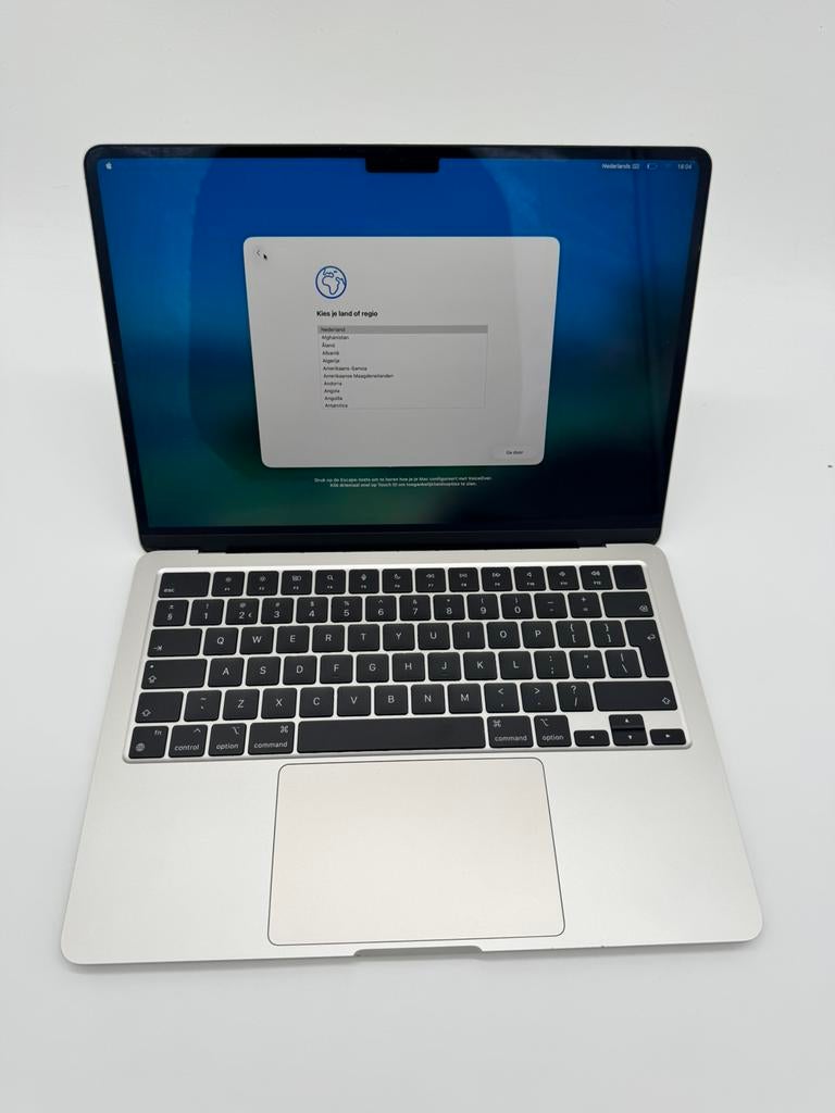 MacBook Air 13" 2022 | M2 | 16 GB RAM | 512 GB SSD | BTW, Apple, 13 inch, 512 GB, Zo goed als nieuw