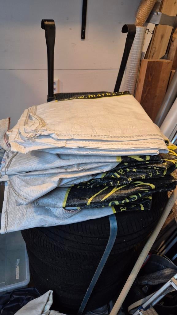 5 Gebruikte bigbags, Ophalen, Gebruikt, Minder dan 5 meter
