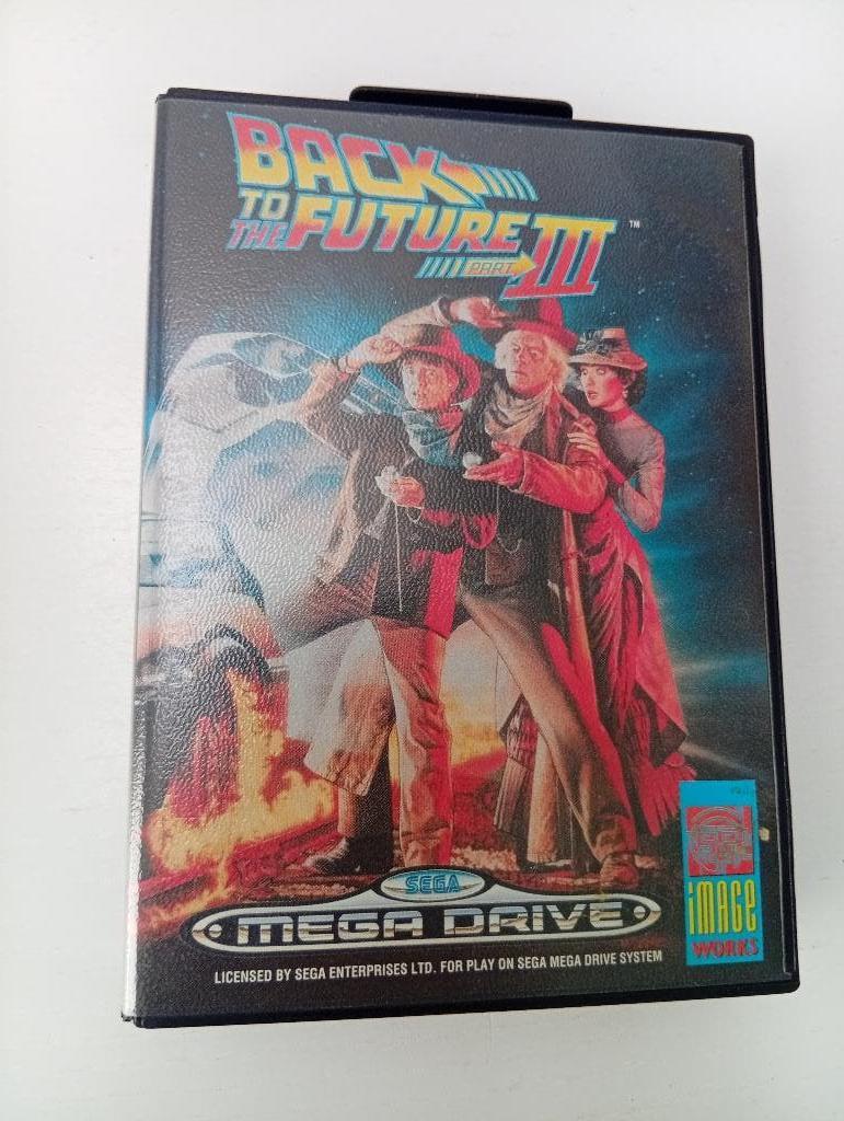 Back to the future 3 Sega megadrive 16 bit game, Spelcomputers en Games, Avontuur en Actie, 1 speler, Ophalen of Verzenden, Zo goed als nieuw