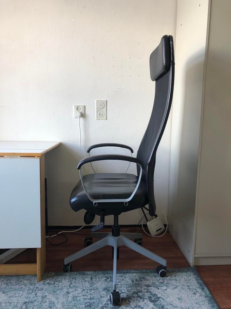 Bureaustoel Markus, Ophalen, Zo goed als nieuw, Zwart, Bureaustoel