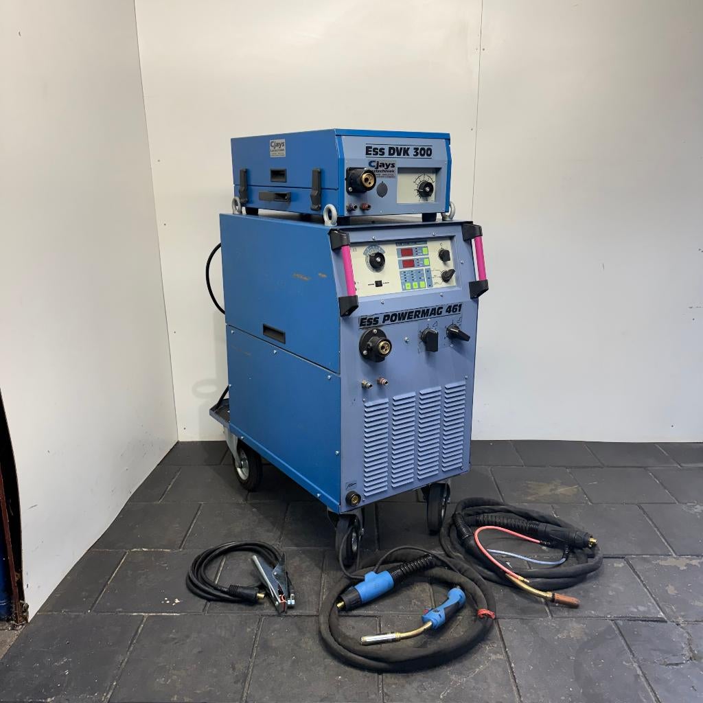 ESS PowerMag 461 MIG MAG Lasapparaat Lasmachine Co2 WTGK, Gebruikt, Info@cjays.nl, Riedweg 4, 88339 Bad Waldsee, Duitsland, Ophalen of Verzenden