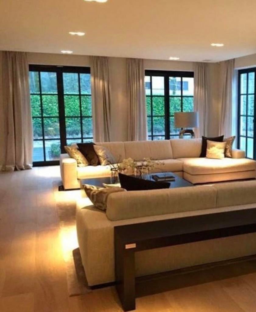 Witte zijden gordijnen - 2x 265cm breed, 250cm hoog, Ophalen of Verzenden, Zo goed als nieuw, Wit, 200 cm of meer