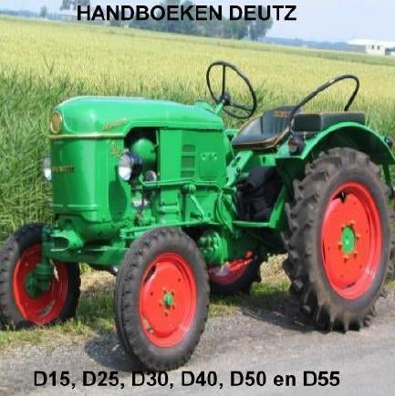 Boeken Deutz D15, D25, D30, D40, D50 en D55 op CD!, Ophalen of Verzenden, Nieuw, Tractor en Landbouw