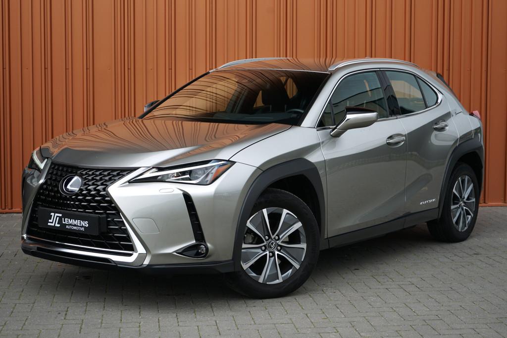 Lexus UX 300e Business 54kWh NL AUTO/GARANTIE El.stoelen ACC, Auto's, Lexus, Stof, Gebruikt, Zwart, Origineel Nederlands