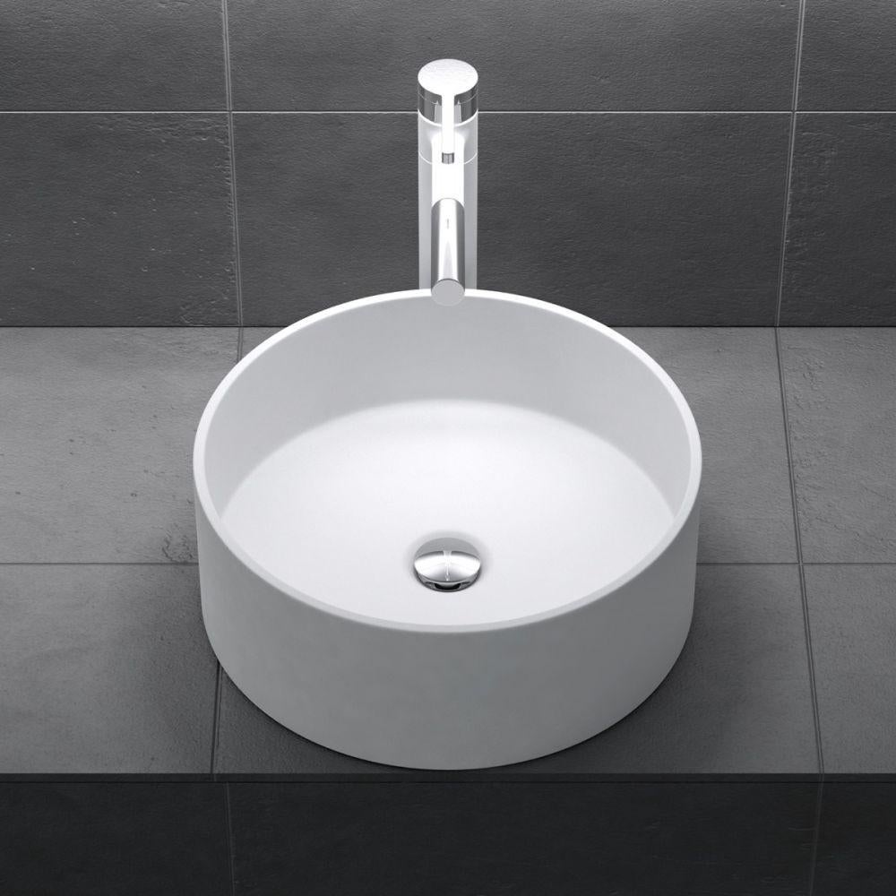 Waskom, wasbak, wastafel, opzetwastafel, wit, C-804, Doe-het-zelf en Verbouw, Verzenden, Nieuw, Wastafel