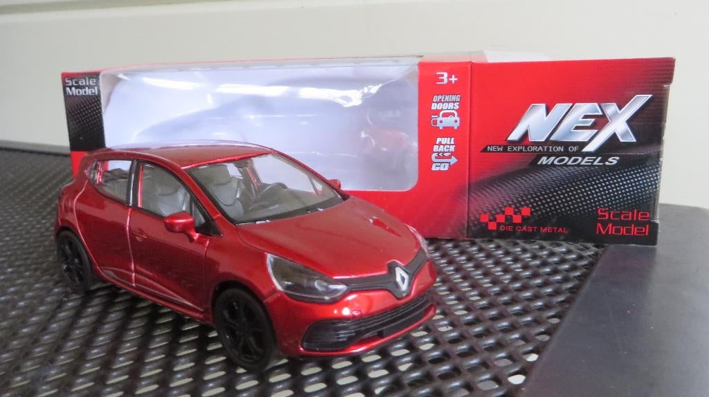 Welly Renault Clio, Ophalen of Verzenden, Nieuw, Auto, Overige merken