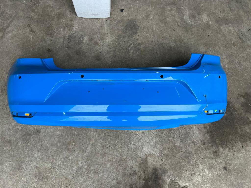 achterbumper polo 6c 6c6807421 2014-2017 blauw, Auto-onderdelen, Carrosserie en Plaatwerk, Niet ingevuld, Gebruikt, Volkswagen