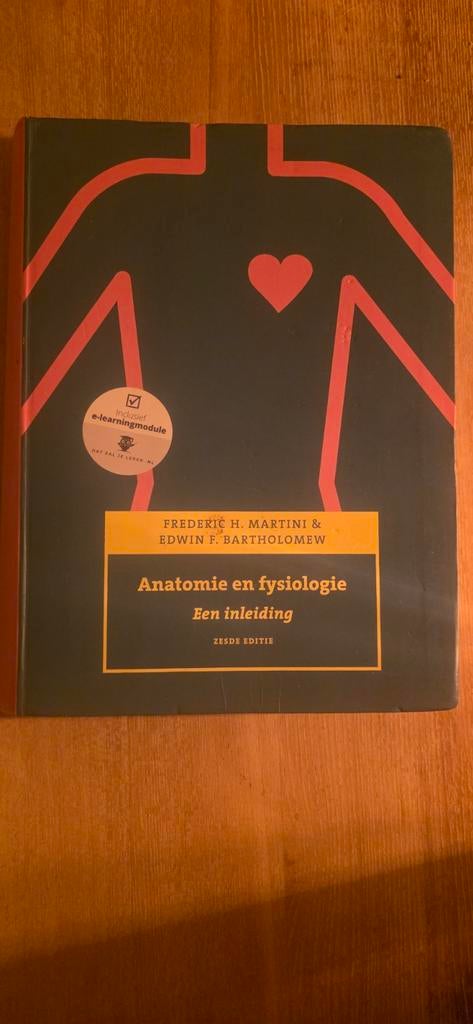 Anatomie en fysiologie: Een inleiding (zesde editie), Boeken, Studieboeken en Cursussen, Ophalen of Verzenden