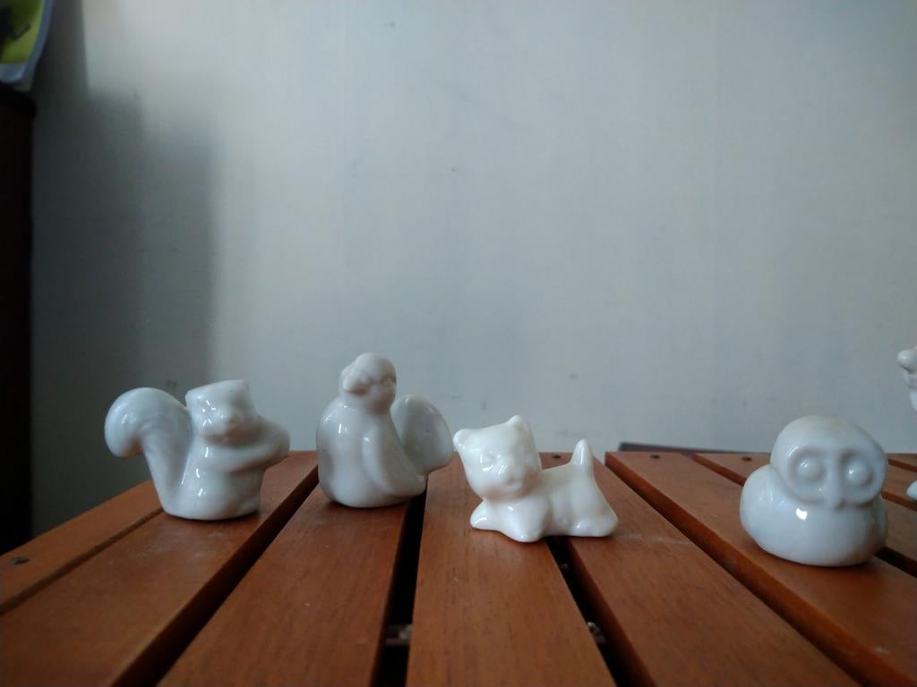 Uil eekhoorn duif poes letterbak figuurtjes, Ophalen of Verzenden, Zo goed als nieuw, Dier