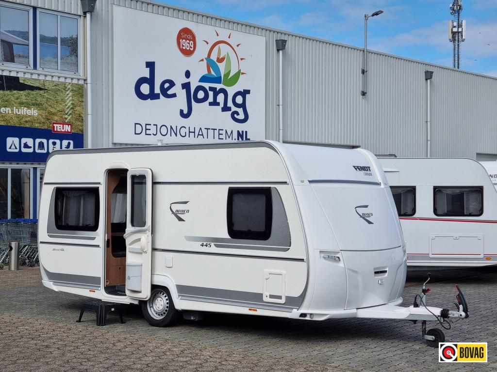 Fendt Bianco Selection 445 TFB - Mover -, Caravans en Kamperen, Caravans, Bedrijf, tot en met 4, 1000 - 1250 kg, Rondzit, Fendt