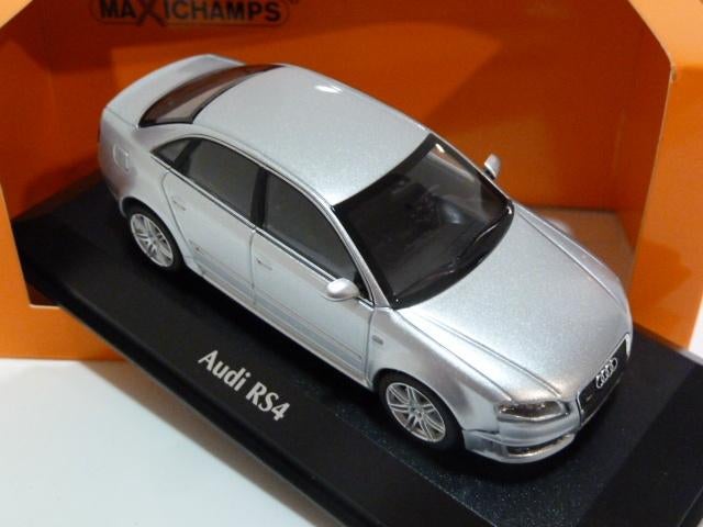 Maxichamps Minichamps Audi RS4 B7 saloon 2004 1:43 940014601, Hobby en Vrije tijd, Modelauto's | 1:43, Ophalen of Verzenden, Nieuw