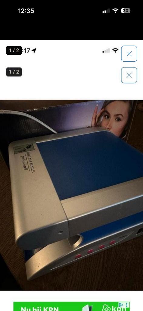 nageldroger uv, Ophalen of Verzenden, Gebruikt, Overige typen