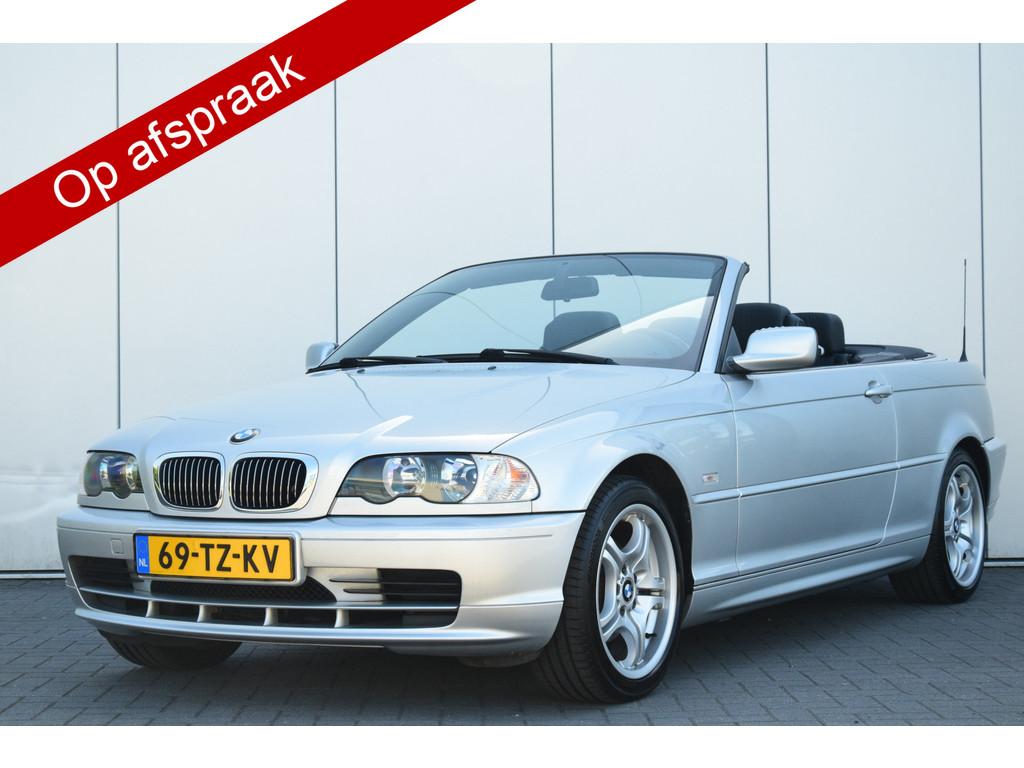BMW 3 Serie Cabrio 318Ci Executive Automaat Leer Titansilver, Automaat, Achterwielaandrijving, Cabriolet, 4 stoelen