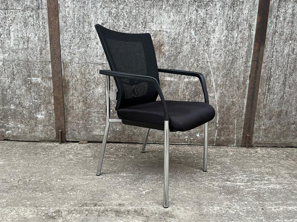 ACTIE!!! Vergaderstoelen Durango, Huis en Inrichting, Stoelen, Stof, Zwart, Nieuw, Ophalen of Verzenden