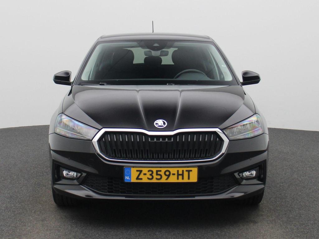 Skoda Fabia 1.0 TSI Ambition 110 PK | Automaat | Led verlich, Auto's, Skoda, 12 maanden, Stof, Zwart, Origineel Nederlands