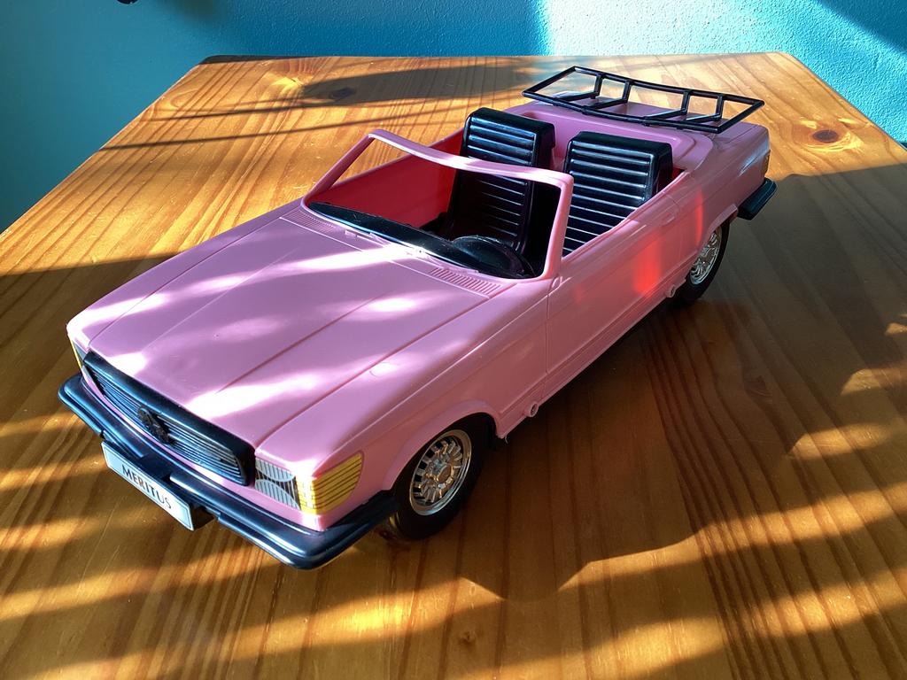 Barbie Auto 1983,Zie Foto’s.    ((Ophalen)), Ophalen, Gebruikt, Barbie
