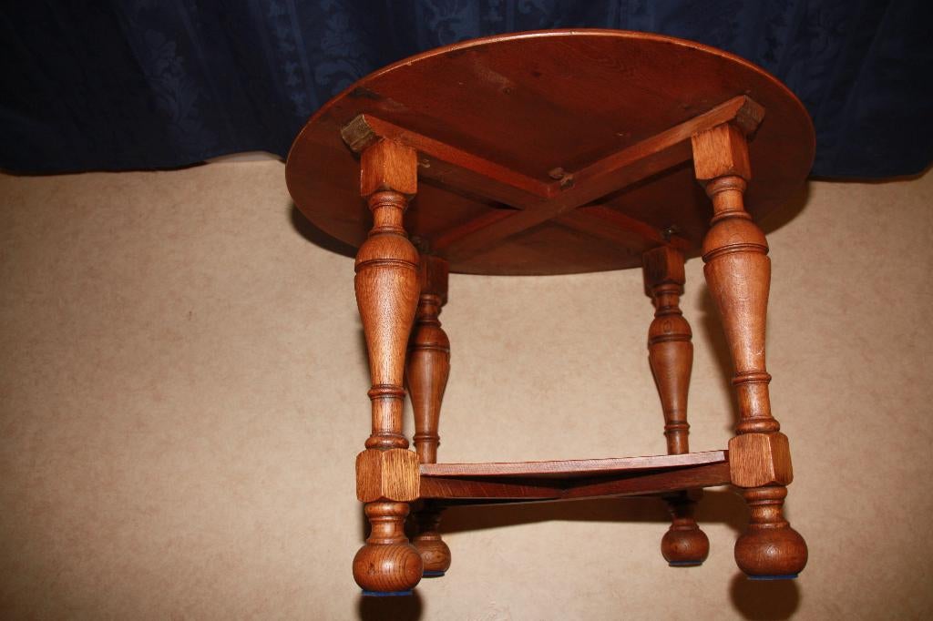 Salontafel rond, Huis en Inrichting, Tafels | Salontafels, Ophalen, Gebruikt, 50 tot 100 cm, 50 tot 100 cm