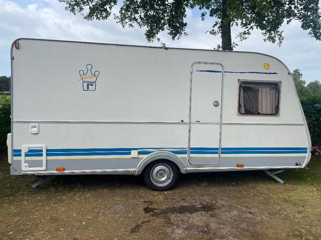 Caravan Sunroller Portofino, 5 pers. airco.(stapelbed 3prs.), Overige merken, 750 - 1000 kg, Particulier, 4 tot 5 meter