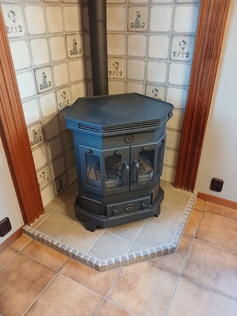 Mooie weinig gebruikte Barbas gaskachel, Ophalen, Gas, Gaskachel