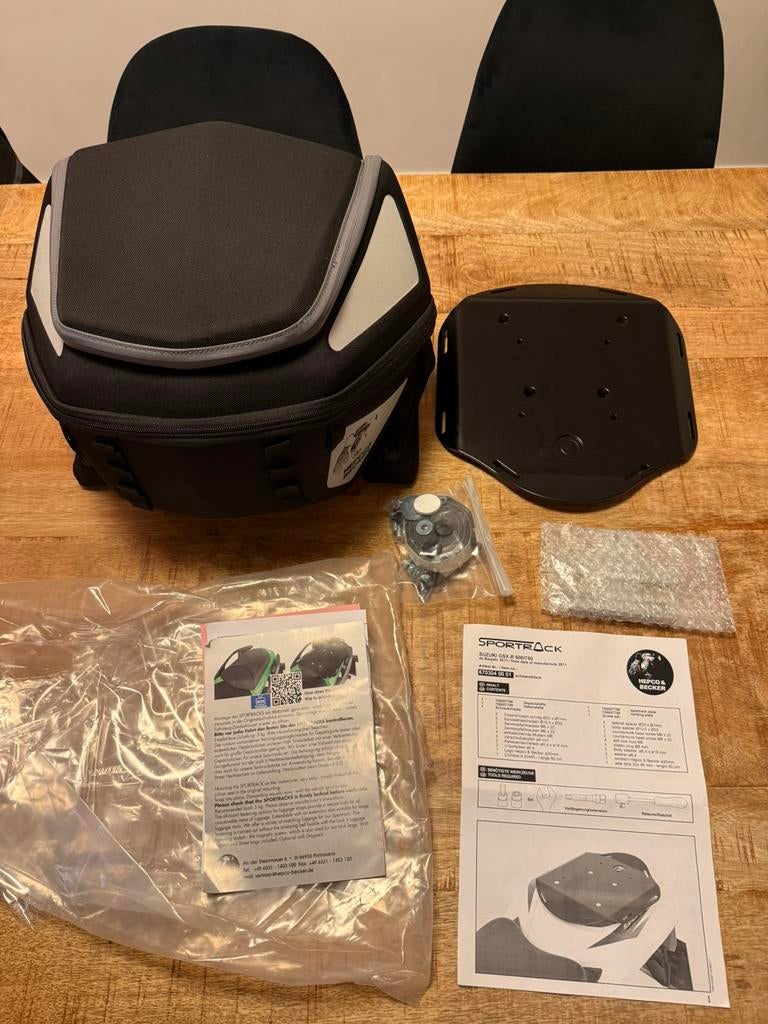 HEPCO & BECKER  top koffer / tanktas GSXR-600, Ophalen of Verzenden, Nieuw